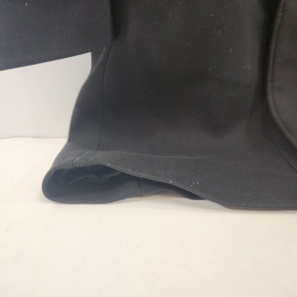 Zara Man Moda Sport Black Overcoat Trench Coat Mens Size Large - Picture 3 of 11